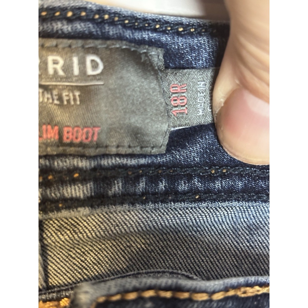 Torrid Jeans Luxe Slim Boot Womens Size 18R Blue Denim Jeans - Picture 4 of 9
